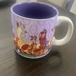 Vintage lady and the tramp mug